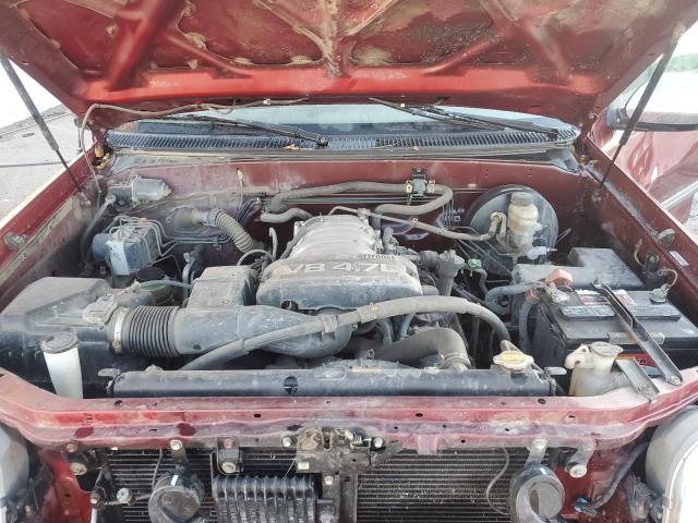 5TBBT44133S334785 - 2003 TOYOTA TUNDRA ACCESS CAB SR5 MAROON photo 11