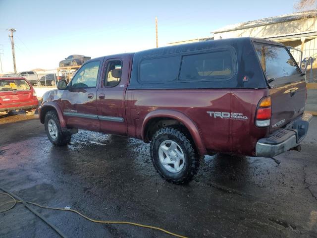 5TBBT44133S334785 - 2003 TOYOTA TUNDRA ACCESS CAB SR5 MAROON photo 2