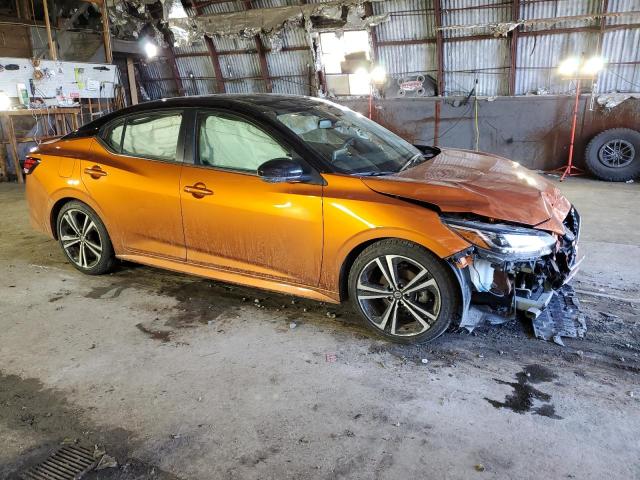 3N1AB8DV5LY287545 - 2020 NISSAN SENTRA SR ORANGE photo 4