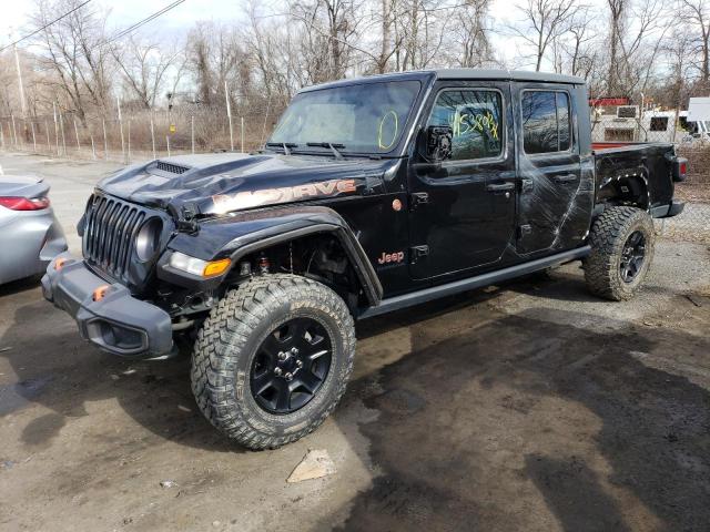 1C6JJTEG4ML567476 - 2021 JEEP GLADIATOR MOJAVE BLACK photo 1