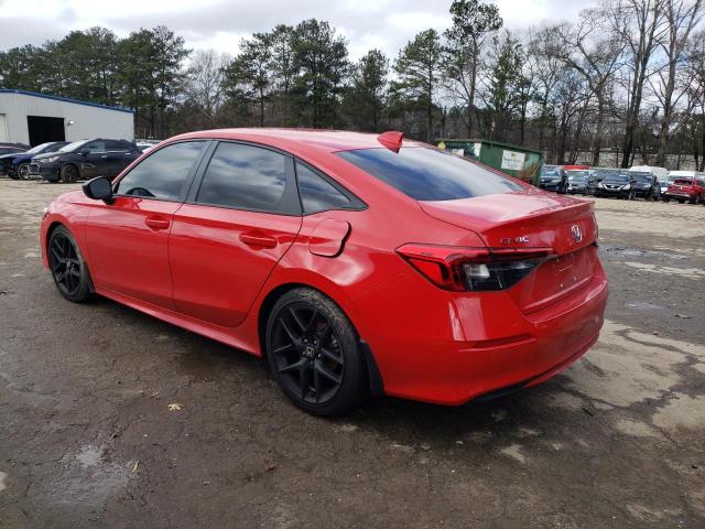 2HGFE2F56NH596293 - 2022 HONDA CIVIC SPORT 红色 照片 2