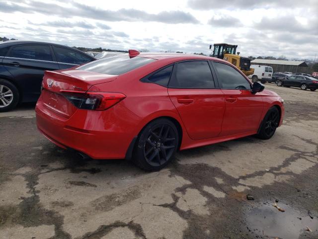 2HGFE2F56NH596293 - 2022 HONDA CIVIC SPORT 红色 照片 3