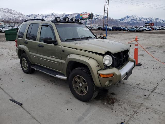 1J4GL38K42W358757 - 2002 JEEP LIBERTY RENEGADE 绿色 照片 4
