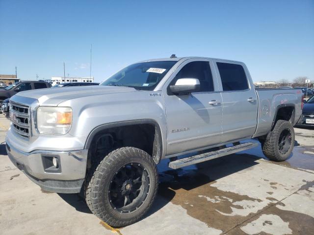 3GTU2UEC7EG530278 - 2014 GMC SIERRA K1500 SLE SILVER photo 1