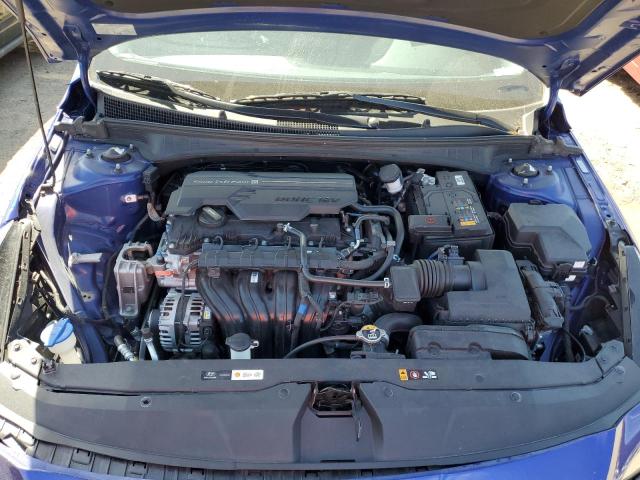 KMHLP4AG7NU282029 - 2022 HYUNDAI ELANTRA LIMITED BLUE photo 11