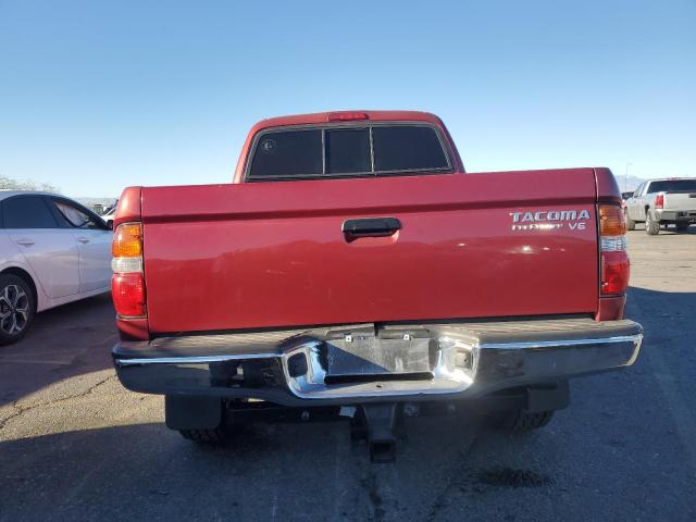 5TEGN92N43Z271743 - 2003 TOYOTA TACOMA DOUBLE CAB PRERUNNER RED photo 6
