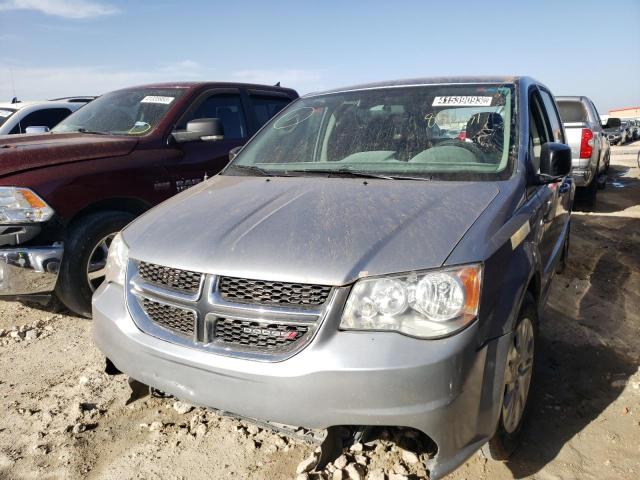 2C4RDGBG5HR856331 - 2017 DODGE GRAND CARA SE SILVER photo 1