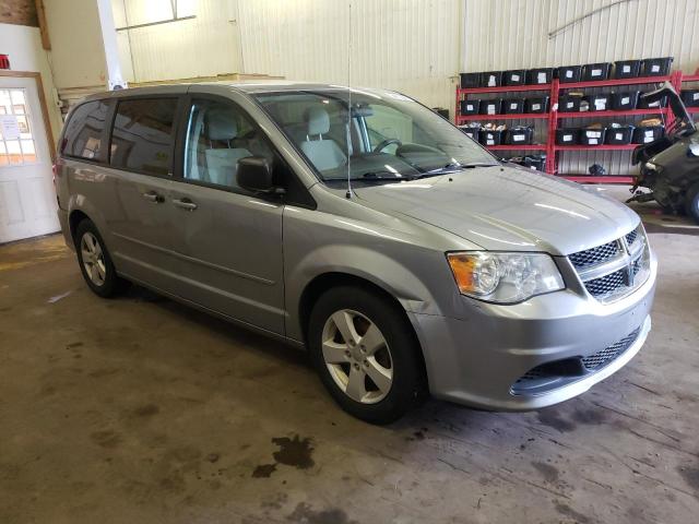 2C4RDGBG7DR788382 - 2013 DODGE GRAND CARA SE SILVER photo 4