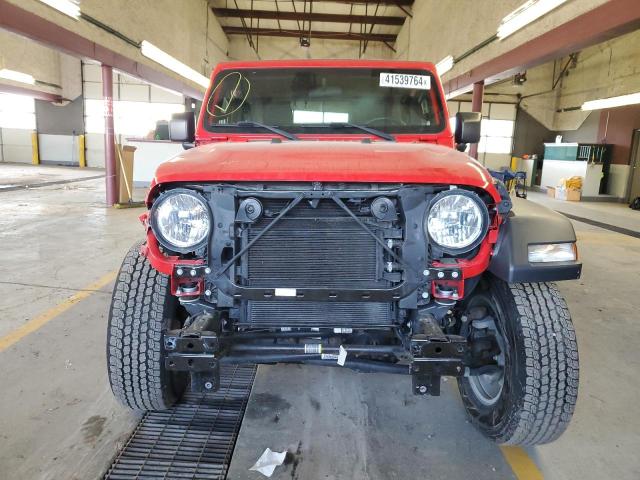 1C4GJXAN9KW573459 - 2019 JEEP WRANGLER SPORT RED photo 5