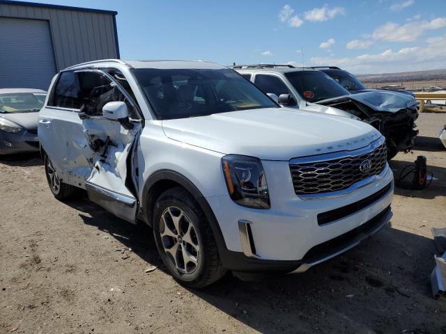 5XYP3DHC3LG040227 - 2020 KIA TELLURIDE EX WHITE photo 4