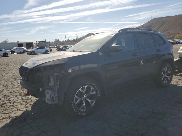 1C4PJMBS8GW358990 - 2016 JEEP CHEROKEE TRAILHAWK BLACK photo 1