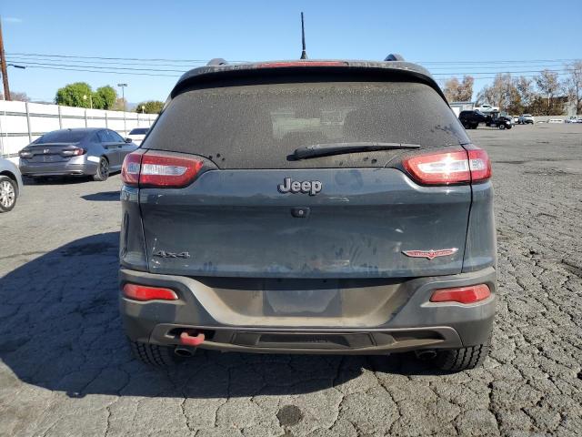 1C4PJMBS8GW358990 - 2016 JEEP CHEROKEE TRAILHAWK BLACK photo 6