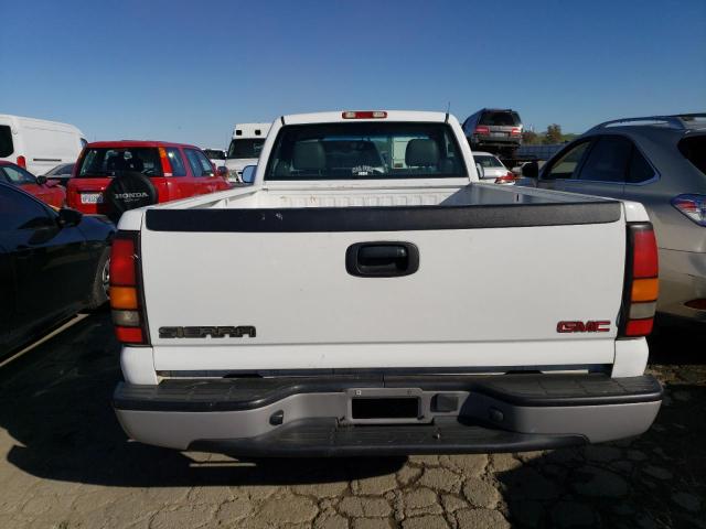 1GTEC14X45Z190690 - 2005 GMC NEW SIERRA C1500 WHITE photo 6