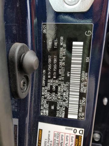 JTENU5JR9N5971752 - 2022 TOYOTA 4RUNNER SR5/SR5 PREMIUM 蓝色 照片 13