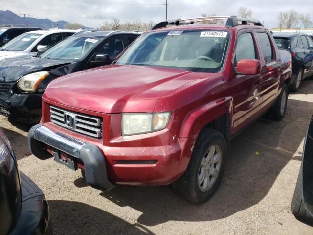 2HJYK16516H506068 - 2006 HONDA RIDGELINE RTL RED photo 1