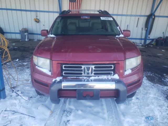 2HJYK16516H506068 - 2006 HONDA RIDGELINE RTL RED photo 5