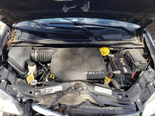 2C4RC1BG7GR231766 - 2016 CHRYSLER TOWN & COU TOURING შავი ფოტო 12