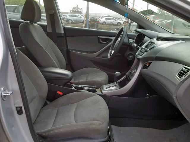 5NPDH4AE6DH414680 - 2013 HYUNDAI ELANTRA GLS  photo 5