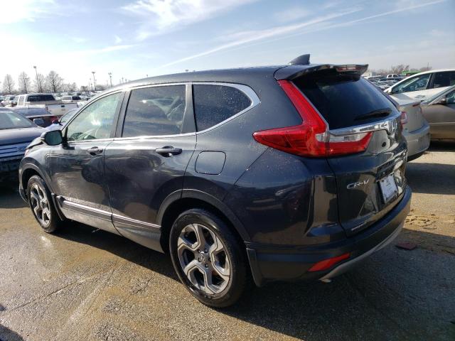 5J6RW2H52KL034907 - 2019 HONDA CR-V EX GRAY photo 2