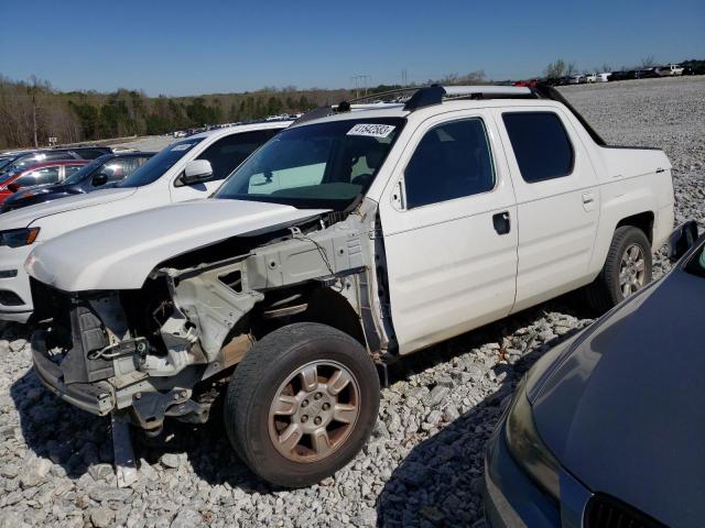 2HJYK165X6H537352 - 2006 HONDA RIDGELINE RTL WHITE photo 1