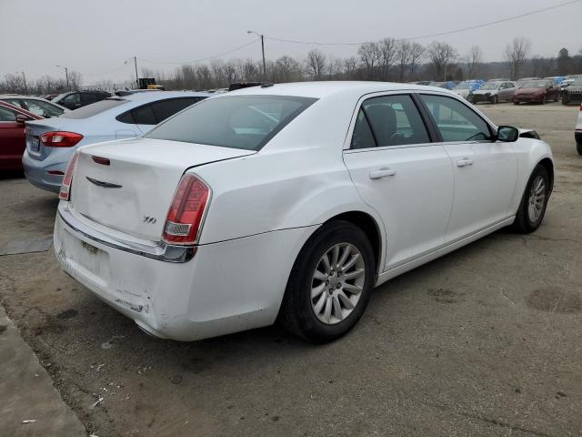 2C3CCAAG1EH124307 - 2014 CHRYSLER 300 WHITE photo 3