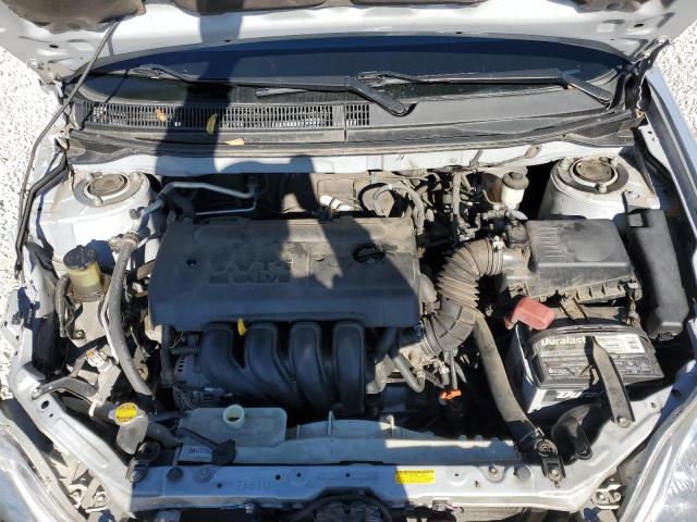 2T1KR32E68C709350 - 2008 TOYOTA COROLLA MA XR SILVER photo 11