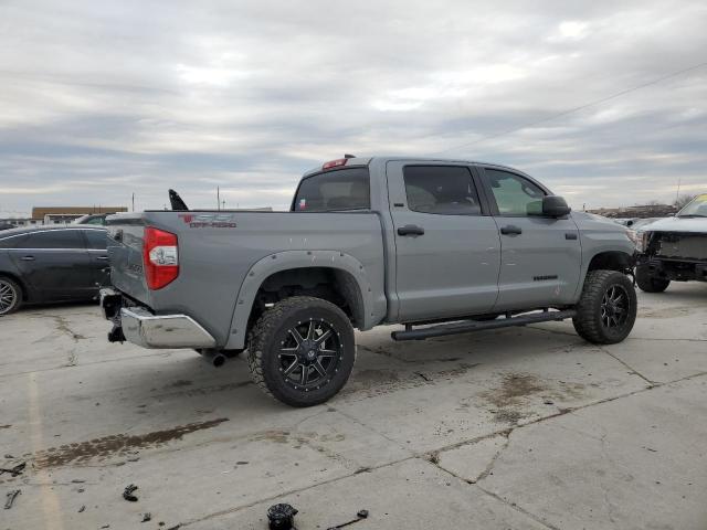 5TFDY5F14LX881207 - 2020 TOYOTA TUNDRA CRE GRAY photo 3