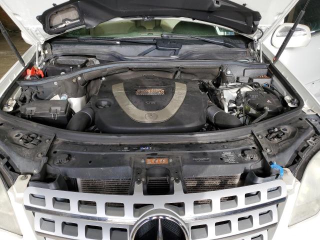 4JGBB8GB3AA619899 - 2010 MERCEDES-BENZ ML 350 4MATIC WHITE photo 12