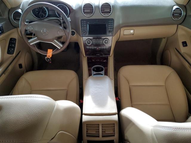 4JGBB8GB3AA619899 - 2010 MERCEDES-BENZ ML 350 4MATIC WHITE photo 8
