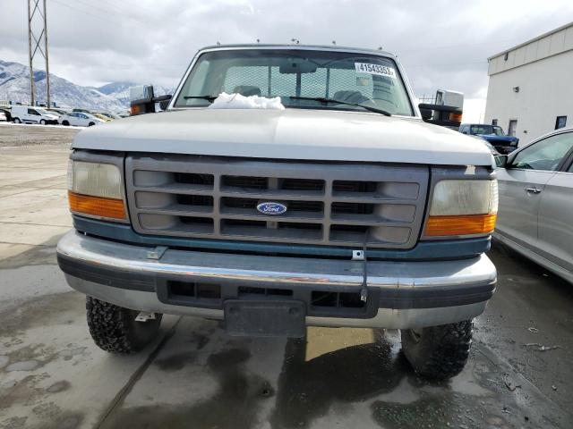 2FDKF38F7SCA49091 - 1995 FORD F350 GREEN photo 5