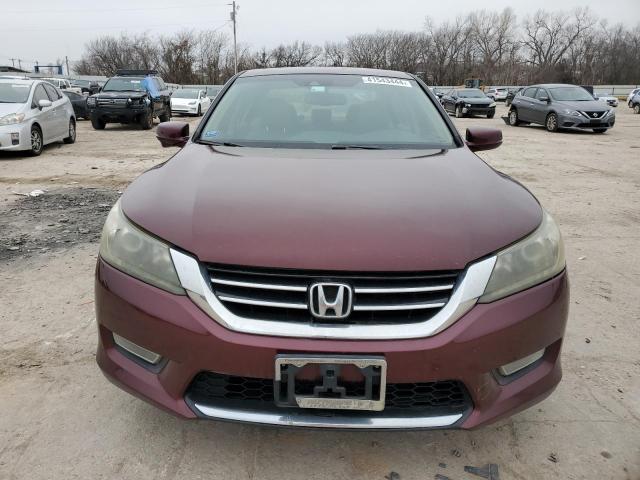 1HGCR3F86DA023009 - 2013 HONDA ACCORD EXL MAROON photo 5