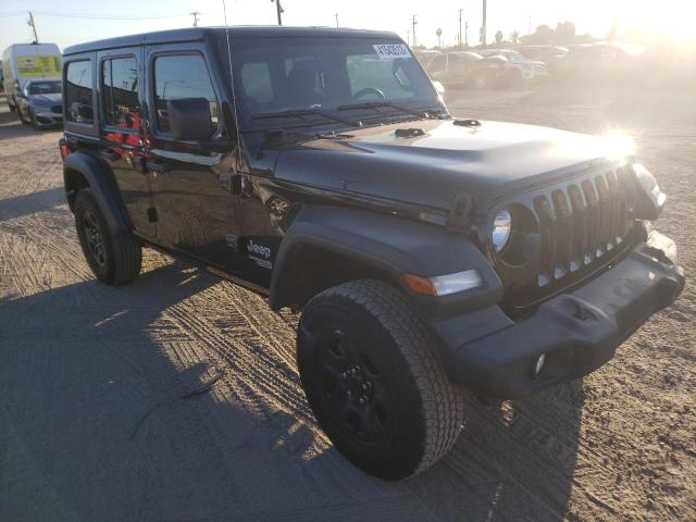 1C4HJXDN2LW315513 - 2020 JEEP WRANGLER U SPORT შავი ფოტო 4