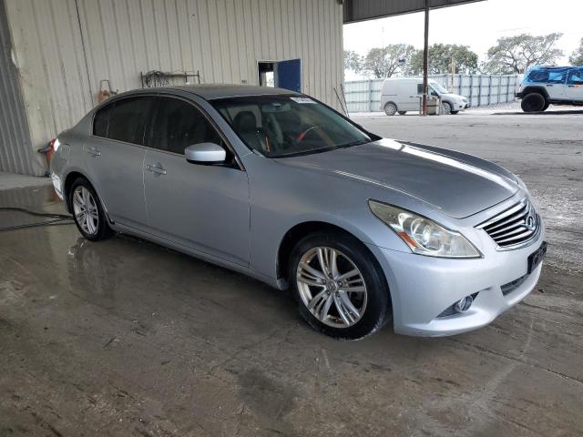 JN1CV6AP9CM933618 - 2012 INFINITI G37 BASE SILVER photo 4