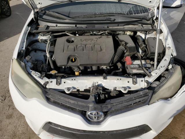 2T1BURHE7FC304491 - 2015 TOYOTA COROLLA L WHITE photo 11