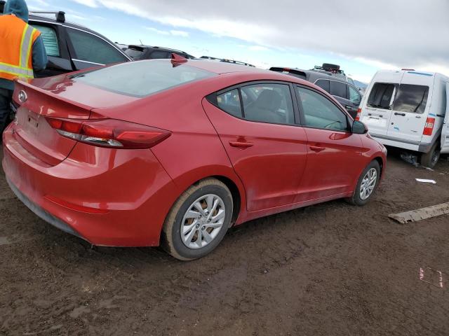 5NPD74LF6HH127046 - 2017 HYUNDAI ELANTRA SE RED photo 3