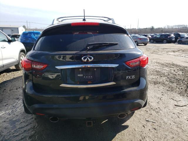 JNRAS18W49M154665 - 2009 INFINITI FX35 BLACK photo 6