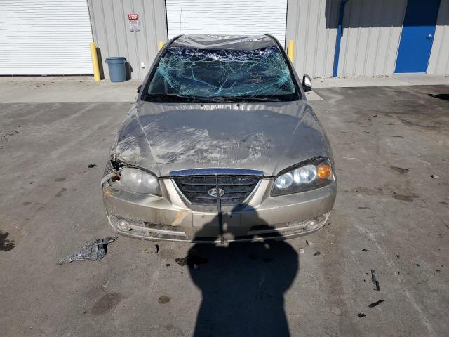 KMHDN46D16U374389 - 2006 HYUNDAI ELANTRA GLS GOLD photo 5