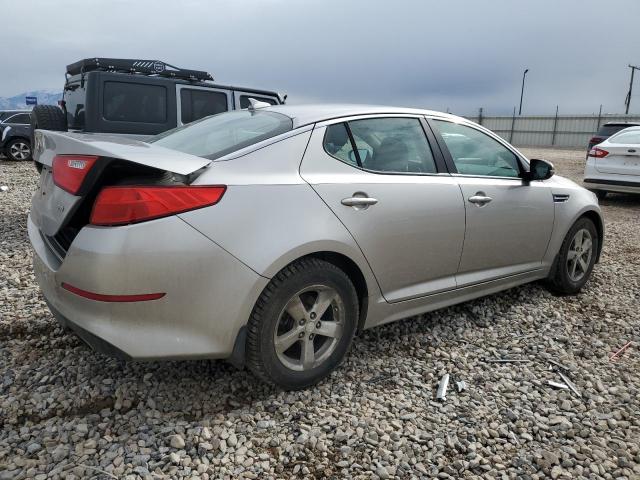 KNAGM4A76F5543884 - 2015 KIA OPTIMA LX SILVER photo 3