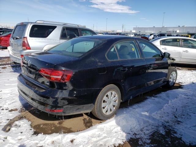 3VW267AJ9GM376966 - 2016 VOLKSWAGEN JETTA S BLACK photo 3