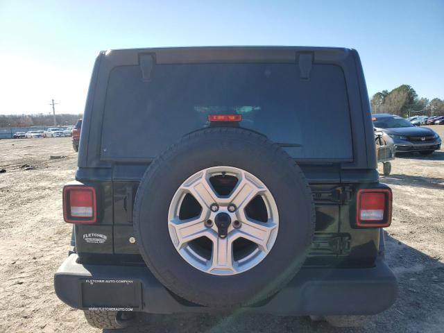 1C4HJXDNXLW204515 - 2020 JEEP WRANGLER U SPORT შავი ფოტო 6