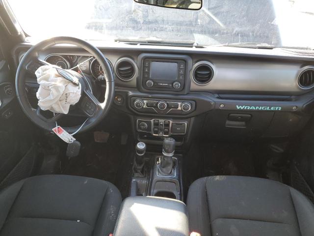 1C4HJXDNXLW204515 - 2020 JEEP WRANGLER U SPORT შავი ფოტო 8