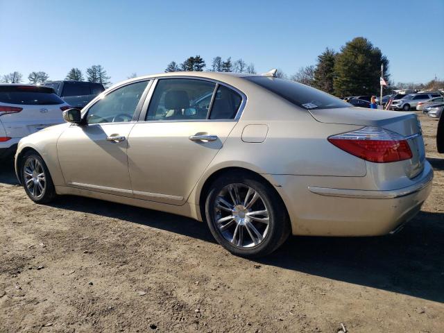 KMHGC4DF5BU132397 - 2011 HYUNDAI GENESIS 4.6L GOLD photo 2