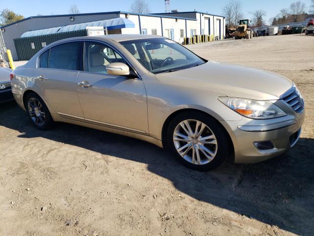 KMHGC4DF5BU132397 - 2011 HYUNDAI GENESIS 4.6L GOLD photo 4