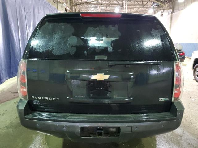 1GNUKJE38AR244696 - 2010 CHEVROLET SUBURBAN K1500 LT BLACK photo 6