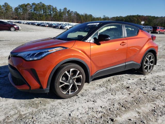 JTNKHMBX7L1068695 - 2020 TOYOTA C-HR XLE ORANGE photo 1