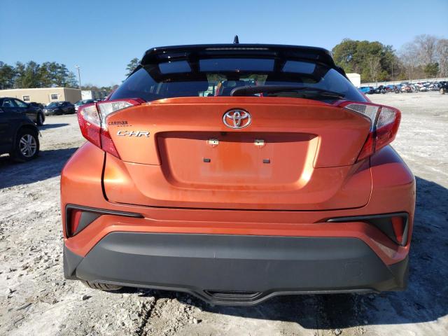 JTNKHMBX7L1068695 - 2020 TOYOTA C-HR XLE ORANGE photo 6