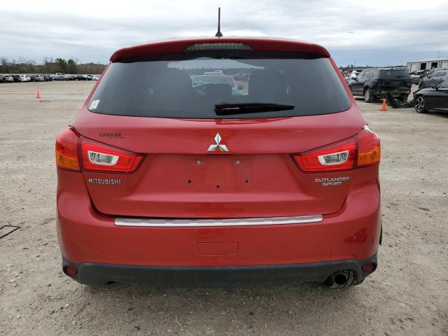 JA4AP3AU7GZ051188 - 2016 MITSUBISHI OUTLANDER ES RED photo 6