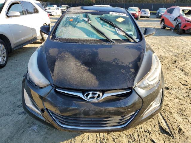 KMHDH4AE4EU203660 - 2014 HYUNDAI ELANTRA SE BLACK photo 5