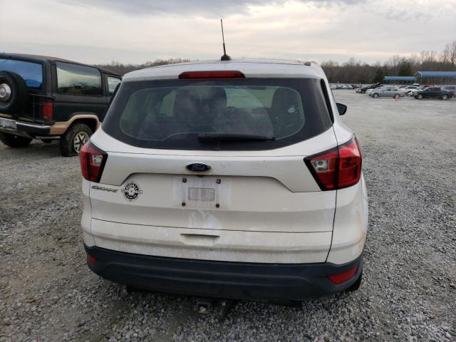 1FMCU0F72KUA01664 - 2019 FORD ESCAPE S WHITE photo 6