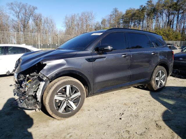 5XYRL4LC5NG149548 - 2022 KIA SORENTO S GRAY photo 1